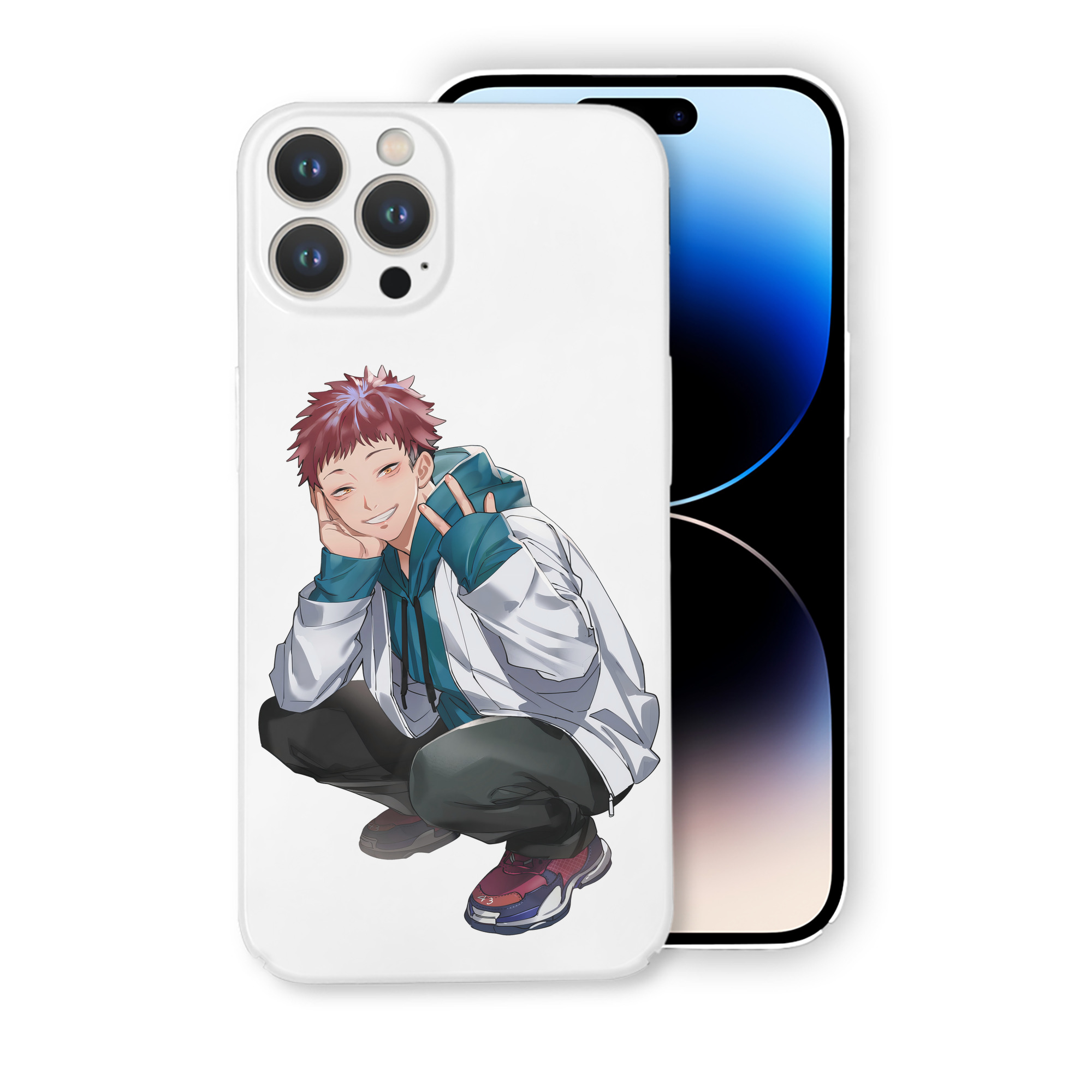 （画像用） 呪術廻戦 Jujutsu Kaisen 【iPhone 14シリーズ対応】ハードケース